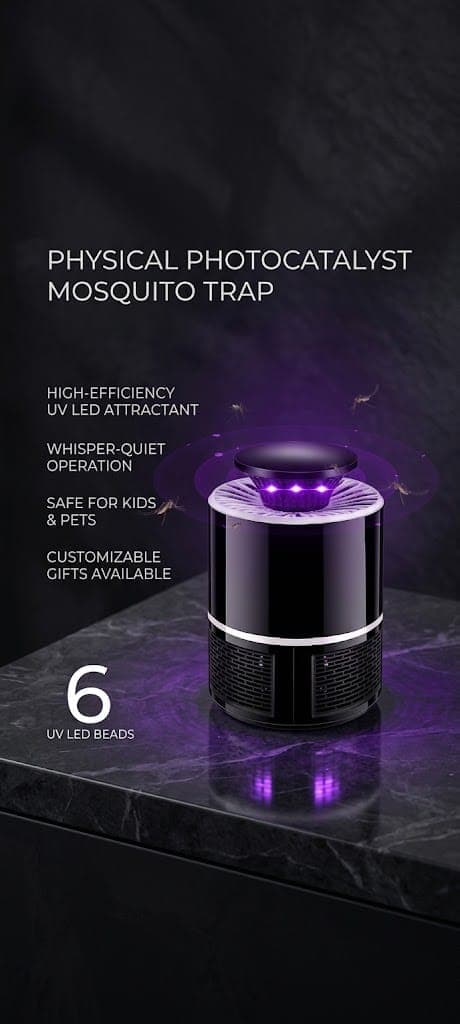 Electric USB Insect & Bug Zapper Trap